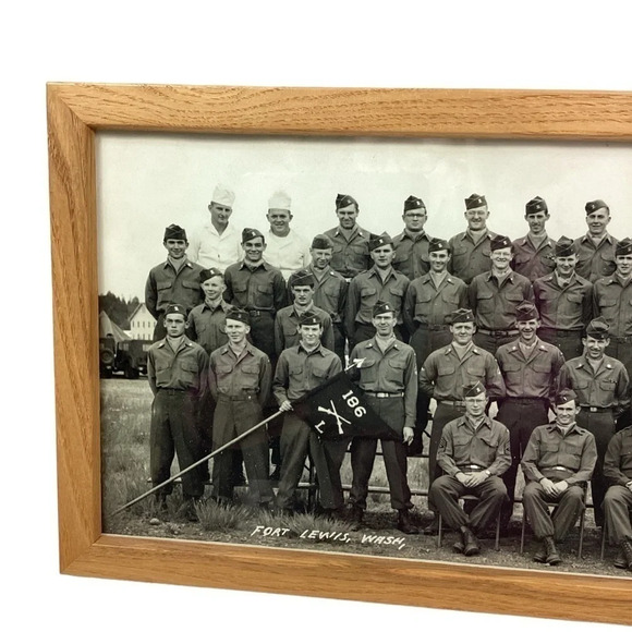 Vintage 1952 Military Fort Lewis, Washington photo - Picture 3 of 5